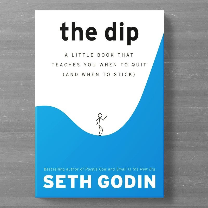 The Dip: A Little Book That Teaches You When to Quit